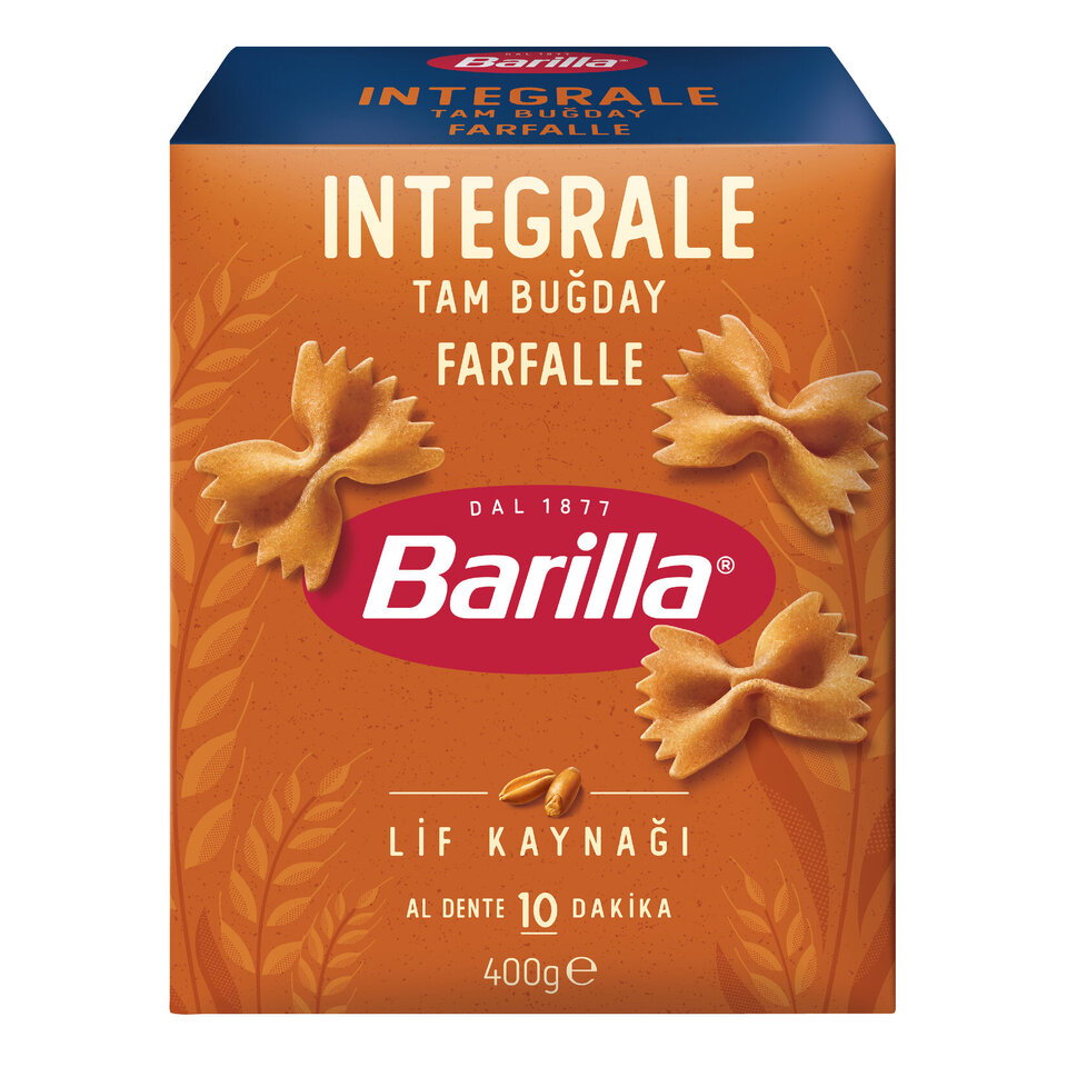 BARİLLA MAKARNA 400 GR -TAM BUĞDAY KELEBEK